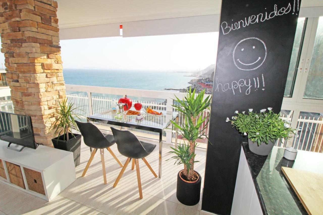 Apartament Vistas Al Mar. Gran Salon. Playa A 1 Minuto. Wifi Alicante Zewnętrze zdjęcie