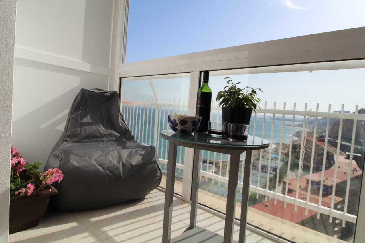 Apartament Vistas Al Mar. Gran Salon. Playa A 1 Minuto. Wifi Alicante Zewnętrze zdjęcie