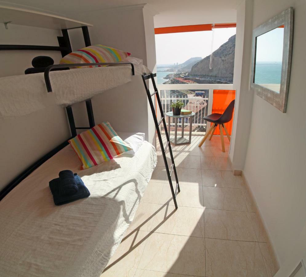 Apartament Vistas Al Mar. Gran Salon. Playa A 1 Minuto. Wifi Alicante Zewnętrze zdjęcie